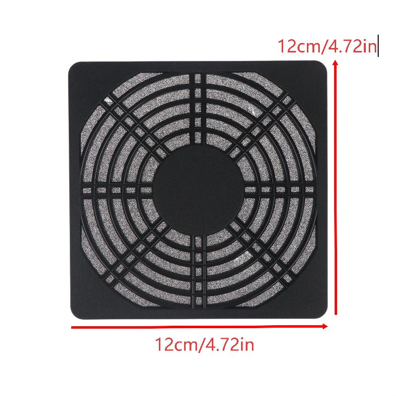60 80 90 120 150 мм Фильтр от пыли для вентилятора Сетка от пыли Защитная сетка Пылезащитная решетка для осевого вентилятора Для компьютера Промышленное охлаждение