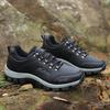 TUINANLE Men's Hiking Shoes Leather Outdoor Shoes Wear-resistant Men Trekking Walking Hunting Sneakers
