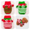 Уютный свитер для домашних собак и кошек на рождественскую тематику, зимний, теплый, толстый, из акрила