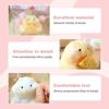 Taba Squishy Toy Mochi Toy Mushy Silicone Fuzzy Cute Hamster Handmade Squishy Toy Tabby Hamster Stress Release Hand Relax Toys