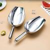 8/9/10/11/12in Stainless Steel Ice Shovel Heavy Duty Beans Shovel Dry Goods Shovel  Kitchen Utensil