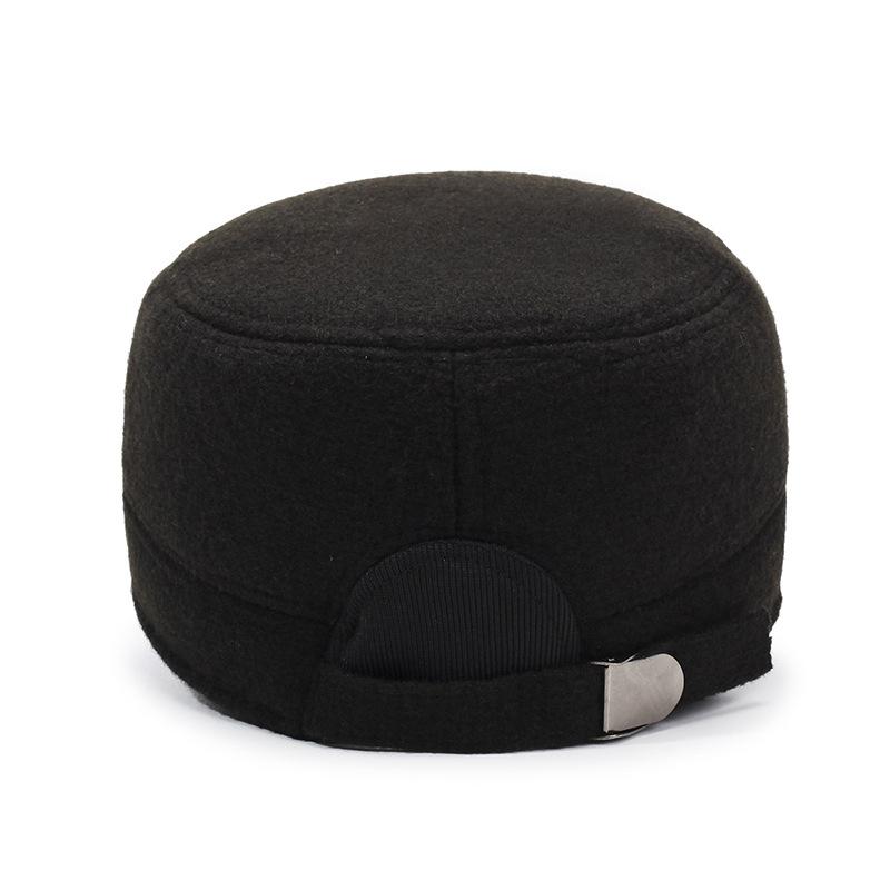 Old Man Hat Men Winter Middle-Aged Father In The Elderly Grandfather Old Man Day Fleece Ear Cap