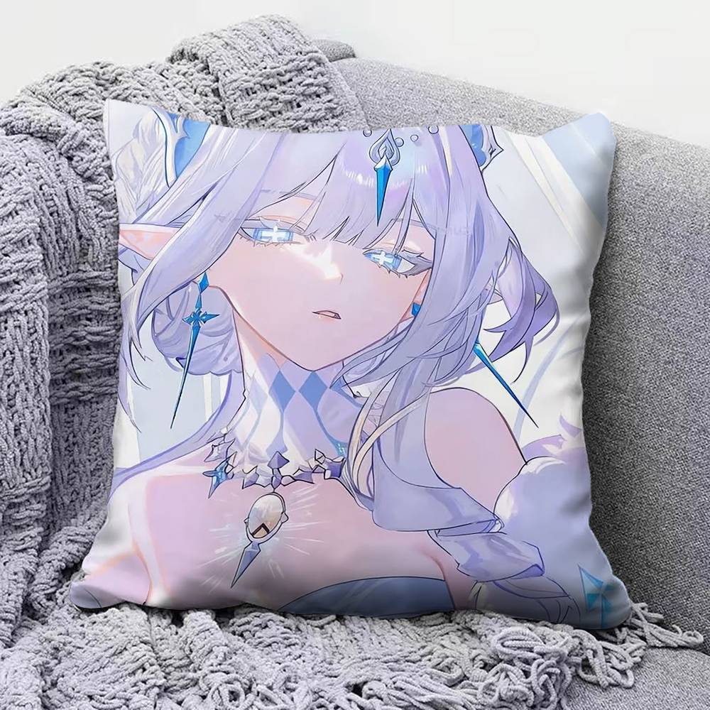 TSARITSA Genshin Impact Home Sofa Cushion Covers and Aecorative Custom Pillow Covers