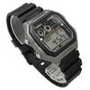 Casio Стандартные цифровые часы AE-1300WH-8AV Мужские Металлически-серые Зарубежная модель