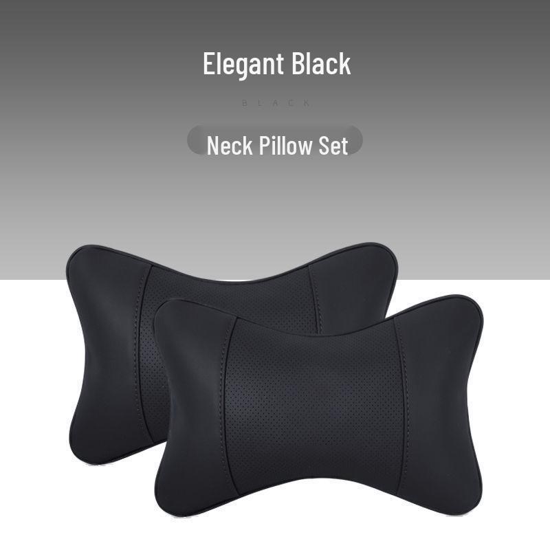 Комплект подушек для подголовника, шеи и поясницы для поддержки спины