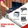 Electric Grill Brush Grill Cleaner Automatic Steam Grill Brush Rotating Brush Cleaner with Stainless Steel Bristles