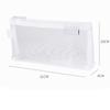 Large Capacity Simple Color Pencil Case Student Exam Series Hand Account Net Yarn Transparent Stationery Storage Supplies Bag
