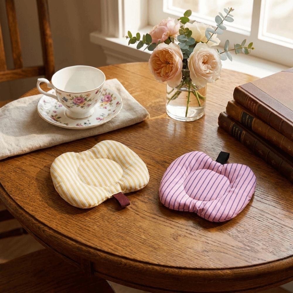 Washable Heat Resistant Coaster Thickened Drink Cup Mat Cute Padded Coaster Coffee Table