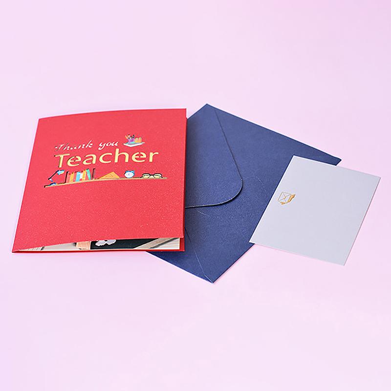 3D-открытка ко Дню учителя Открытка для выпускников Pop Up