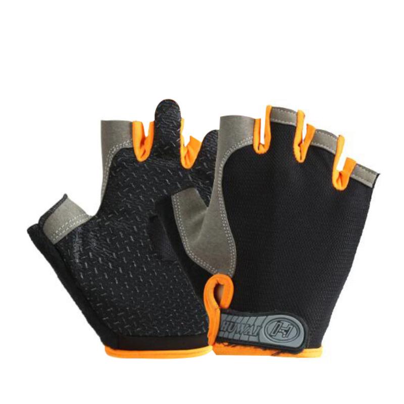 Half Finger Cycling Gloves Men Women Anti Slip Shock Breathable Summer Bicycle Gloves Fingerless Sports Gym Training Bike Gloves