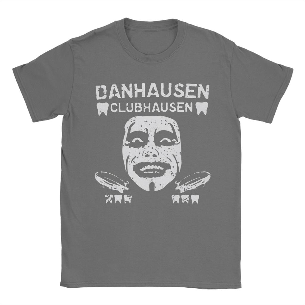 Fashion Danhausen Mask Wrestler T Shirt for Unisex Women Cotton Tshirts Short Sleeve Clothing