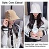 Spring Summer Foldable Anti-UV Wide Brim Big Visors Beach Cap Bucket Hat Fisherman Cap Sun Hat