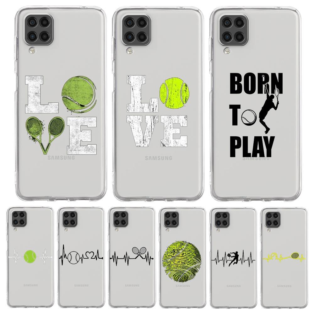 Phone Case For Samsung A13 A33 A35 A55 A73 A53 A23 A51 A71 A21S A12 A31 A41 A05s A03S A15 A25 A32 5G Cover Tennis Ball Sport