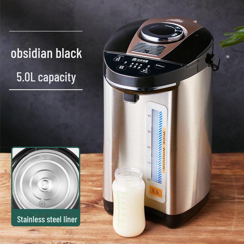 Rongsheng Smart Electric 5L Thermal Kettle: Fully Automatic, Large Capacity, Constant Temperature Hot Water Boiler