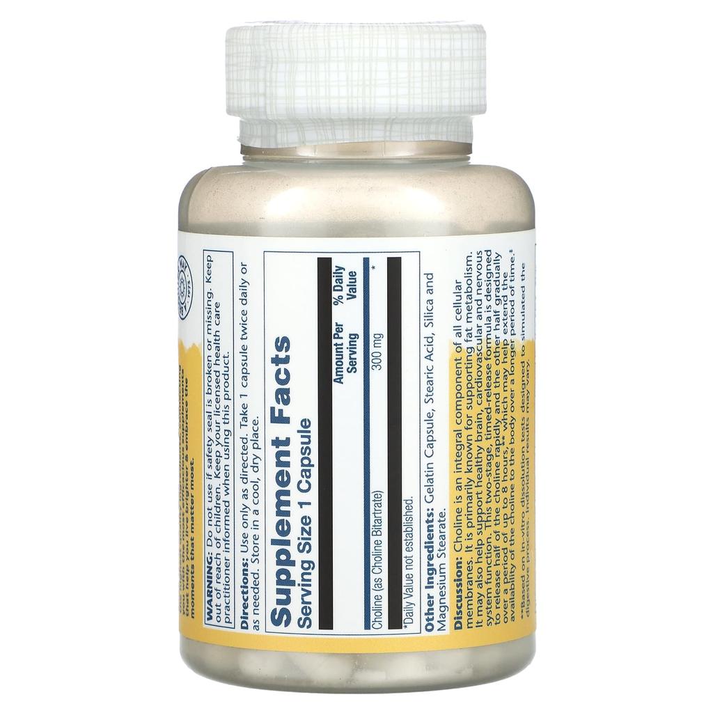 Western, Choline, 300Mg, 100 Capsules