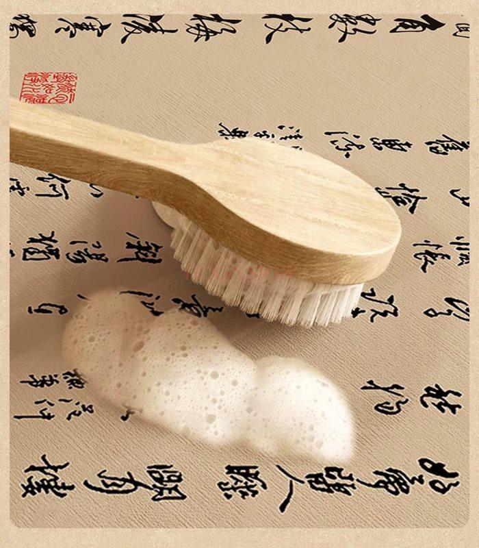 1pcs Landscape style calligraphy desk cushion tablecloth rectangular diatomaceous earth office desk desktop protective cushion