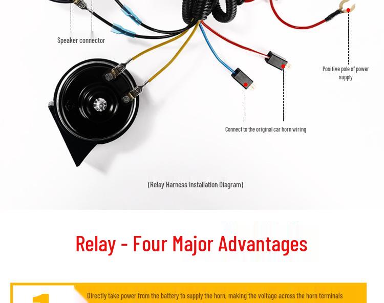 Compatible with ORA White Cat, Black Cat, Haomao GT iQ New Energy; Easy Installation Car Snail Horn.