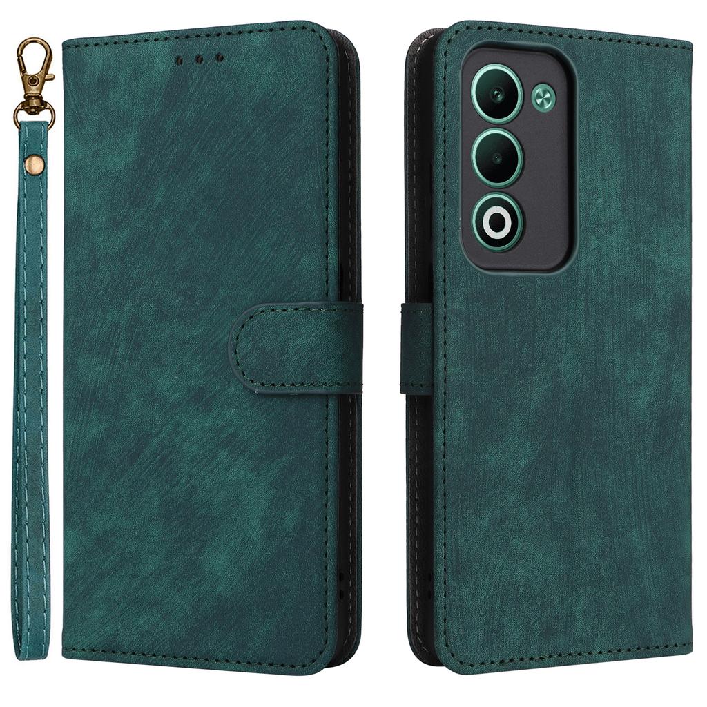 Для Oppo A5 5G/4G/A5m Чехол Кошелек Блокировка RFID PU Кожа Чехол для телефона Подставка с ремешком