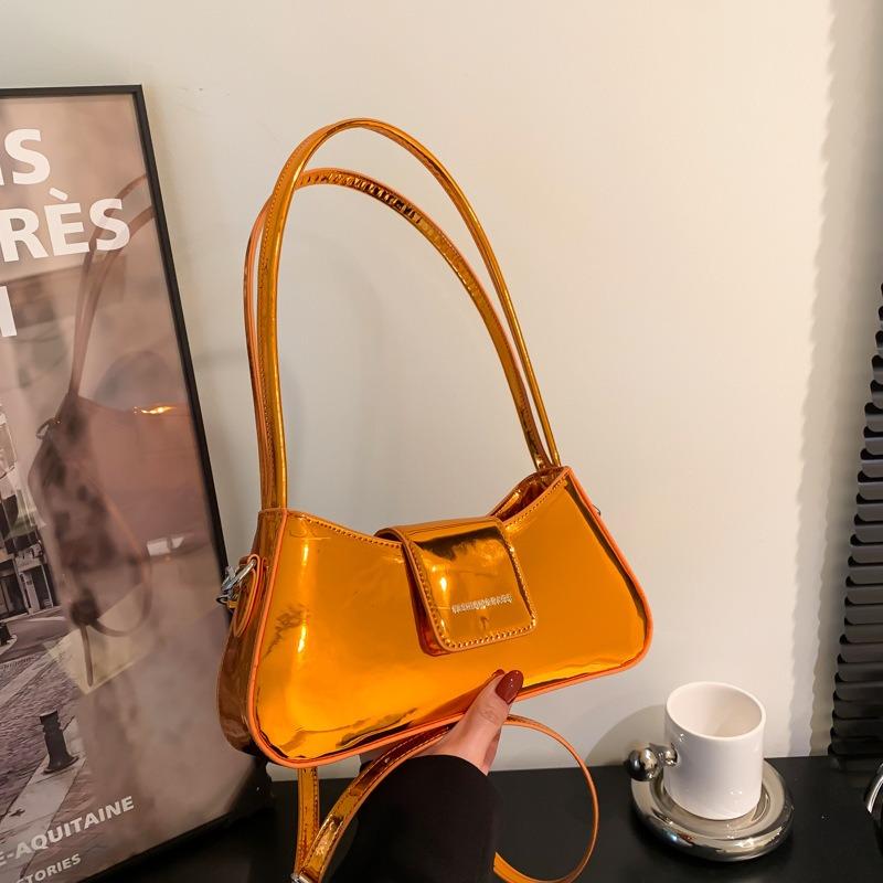 Нишевый дизайн сумка подмышку женская новая простая сумка-багет персонализированная модная на плечо кроссбоди женская сумка