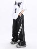 Men's Summer Japanese-Style Loose Straight Wide-Leg Street Fashion Trousers
