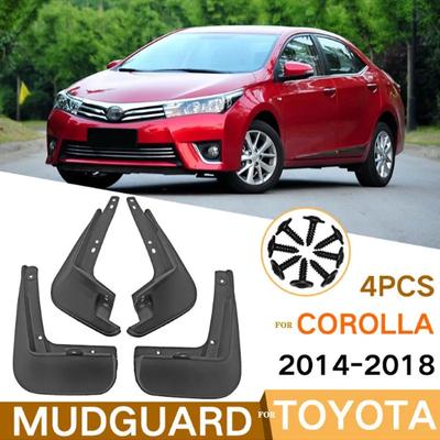 Литые автомобильные брызговики для Toyota Corolla Altis 2014-2018 2016 2017 Брызговики Передние и задние брызговики Fender