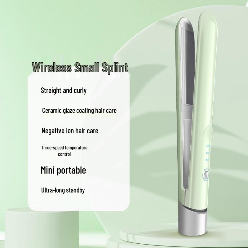 Беспроводная мини-выпрямитель и плойка для волос