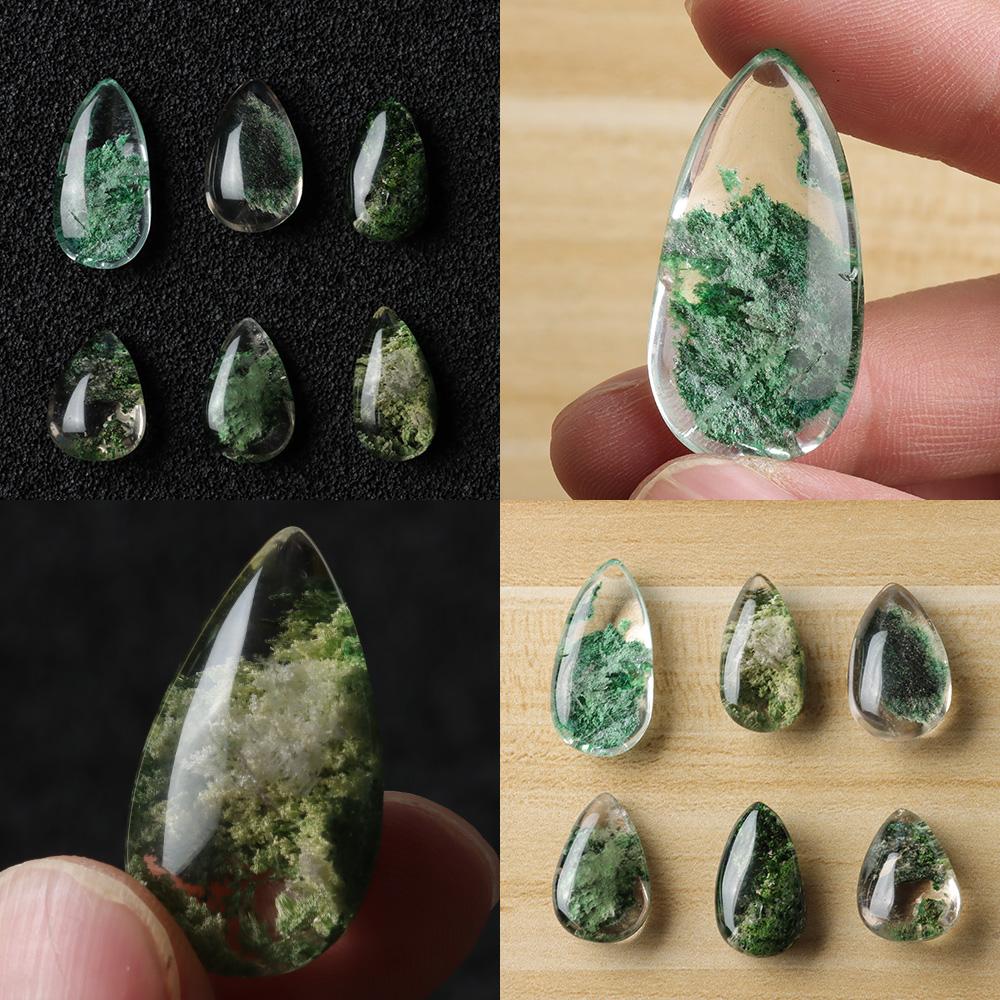 Декор Образец Драгоценного Камня Коллекционные Изделия Натуральный Призрачный Кристалл Кварц Фантомный Камень Лечебный Кулон