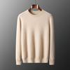 Мужской кашемировый свитер Qinghe Cashmere 30% Кашемир 70% Шерсть Мужской осенне-зимний кашемировый пуловер Мягкий и теплый