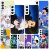 Huner X-Hunters Милый чехол для телефона Samsung Galaxy S26 S25 Edge S23 S24 Ultra S22 Plus S21 S20 FE Уникальная крышка Мягкий чехол Galaxy