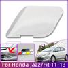 Крышка лючка буксировочной проушины переднего бампера для Honda Fit / Jazz GE 2011 2012 2013 Крышка буксировочной проушины Заглушка прицепа Корпус Накладка