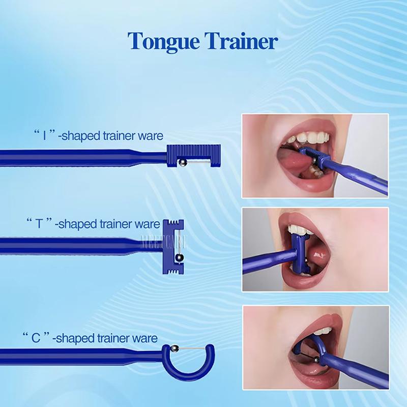 3/4 шт. Детский тренажер для кончика языка, уход за полостью рта, сила мышц, инструмент для тренировки языка, гибкость, стабильность