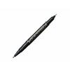 ZEBRA Twin Type Permanent Pen Mackie Care Ultra Fine Black P-YYTH3-BK