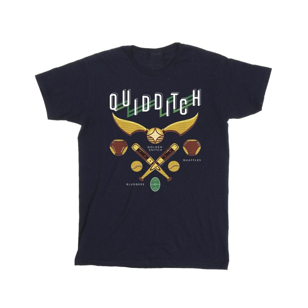 Harry Potter Mens Quidditch Bludgers Quaffles T-Shirt