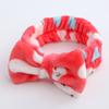 Leopard Print Coral Velvet Hair Band, Female Hair Band, Bow Knot, Plush Hair Band, Cute Wash Face, Solid Color Headband, Hair Accessories