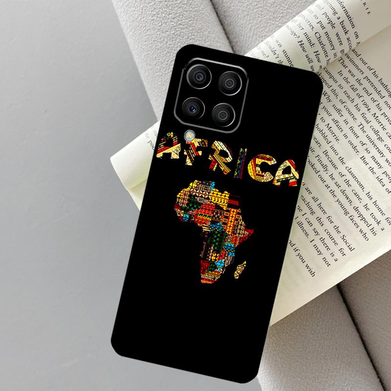 Карта Африки Геогра Для Samsung Galaxy M06 M16 M12 M55 M15 M35 M14 M34 M54 M11 M21 M31 M13 M33 M53 M32 M52 Чехол