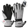 HIKENTURE Ski Gloves 3M Thinsulate Double Waterproof Ski and Snowboard Gloves for Men and Smartphone Junior and and for Outdoor Winter Snow and