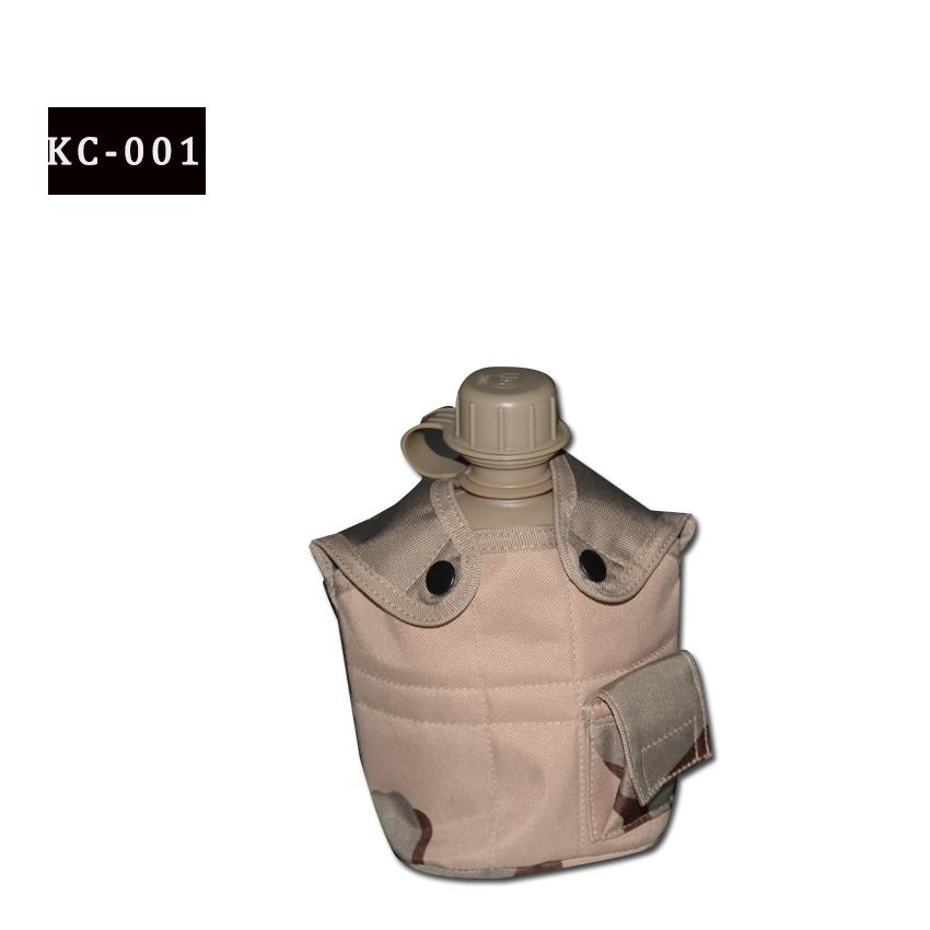 PE Plastic Water Bottle Tactical Kettle Canteen With Pouch Outdoor Camping Hiking Dring Water Bottle