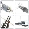 Rustproof Jewelry Pliers Coil Winding Tool Round-nosed Pliers Six-section Pliers  Jewelry