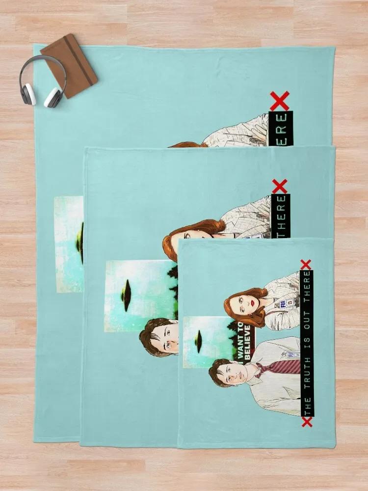 The X files the truth is out there I want to believe by Mimie Throw Blanket Blankets Sofas Of Decoration Thermal Blanket