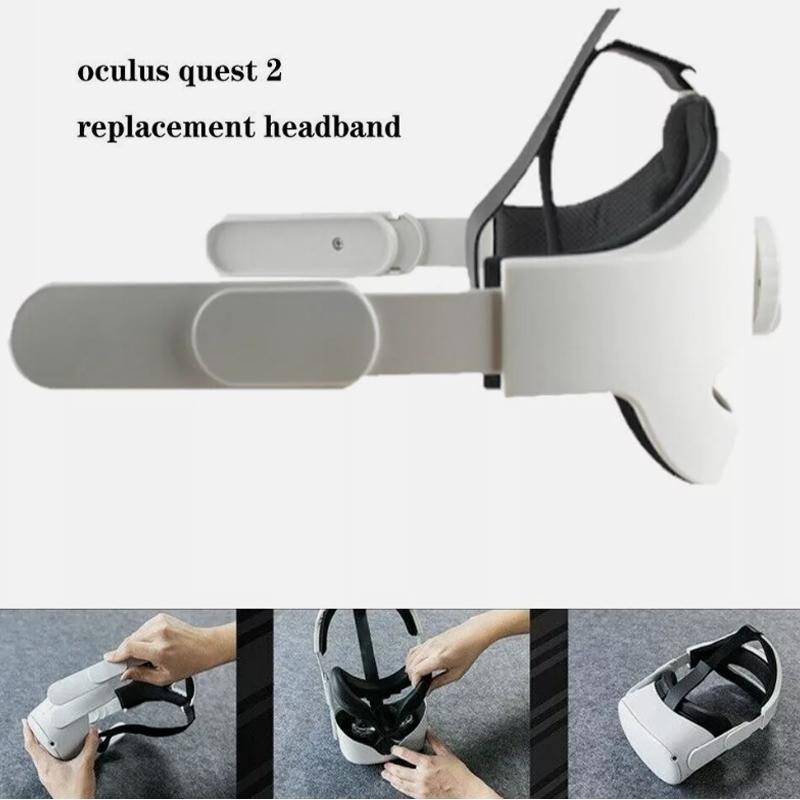 VR-повязка на голову для Oculus Quest 2, замена для Elite Strap Adjustable Cloc F1Z1