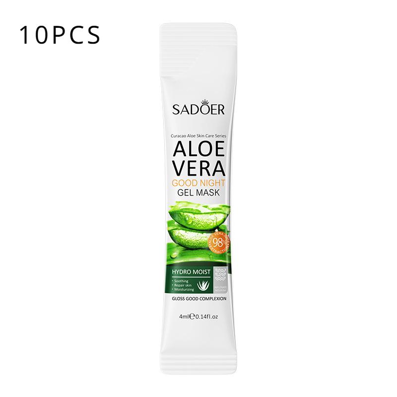 SADOER Aloe Vera Good Night Freeze Mask Увлажняющий и увлажняющий аппликатор, несмываемая ночная маска