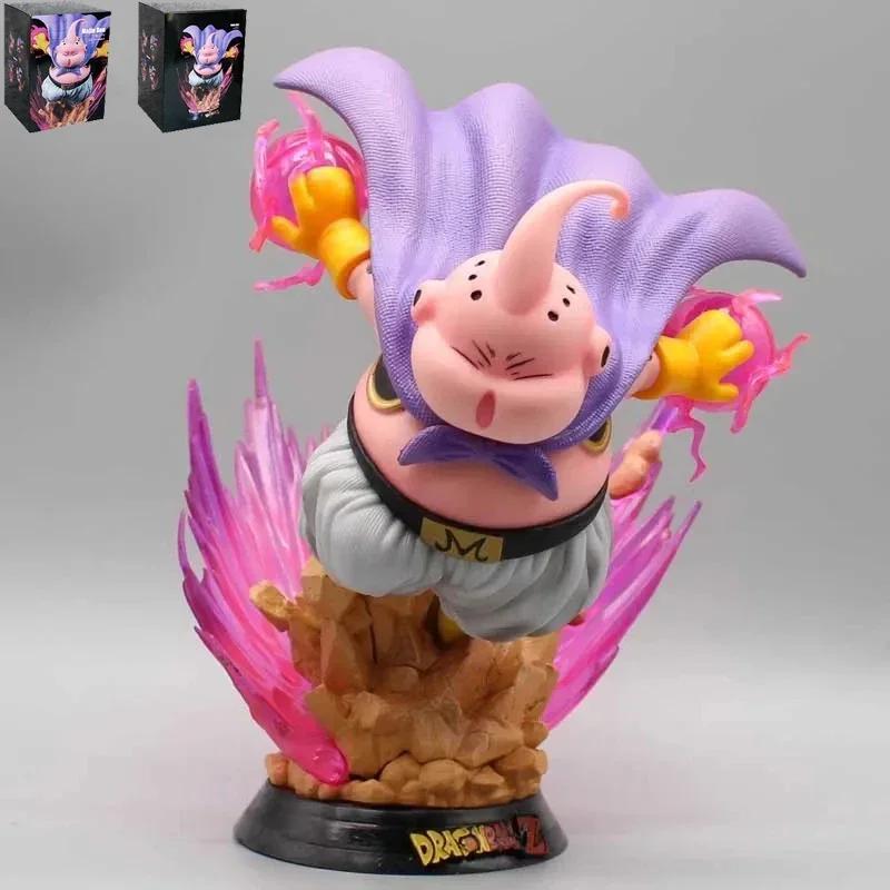 Фигурка Маджин Буу (толстый Буу) из аниме Dragon Ball Z, 18 см, с подсветкой, из ПВХ, коллекционная модель, украшение, игрушка, подарок.