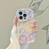Чехол для Realme C53 C55 C67 C63 C65 C35 C33 C21Y C25Y C51 8 5G 10 13 11 12 Pro Plus GT 6 Note 60 Крышка Цветочный Кремовый Волнистый Край