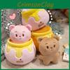 Butter Plush Bear Toy Honey Pot Series Pendant Stuffed Animal With Pp Cotton
