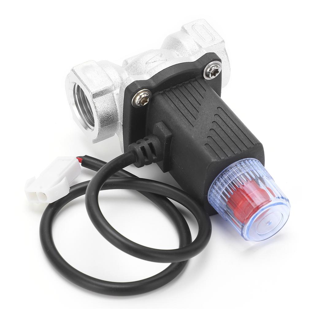 12V Electric Solenoid Valve Pipeline Gas Switch Cast Aluminium for Household Factory