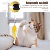 Игрушка для кошек Yousheng, подвешиваемая на дверь, электрическая, с кошачьим пером, умная, для самостоятельной игры, игрушка-дразнилка для кошек, автоматическая игрушка для кошек с пером, пушистым шариком и кисточкой для домашних кошек