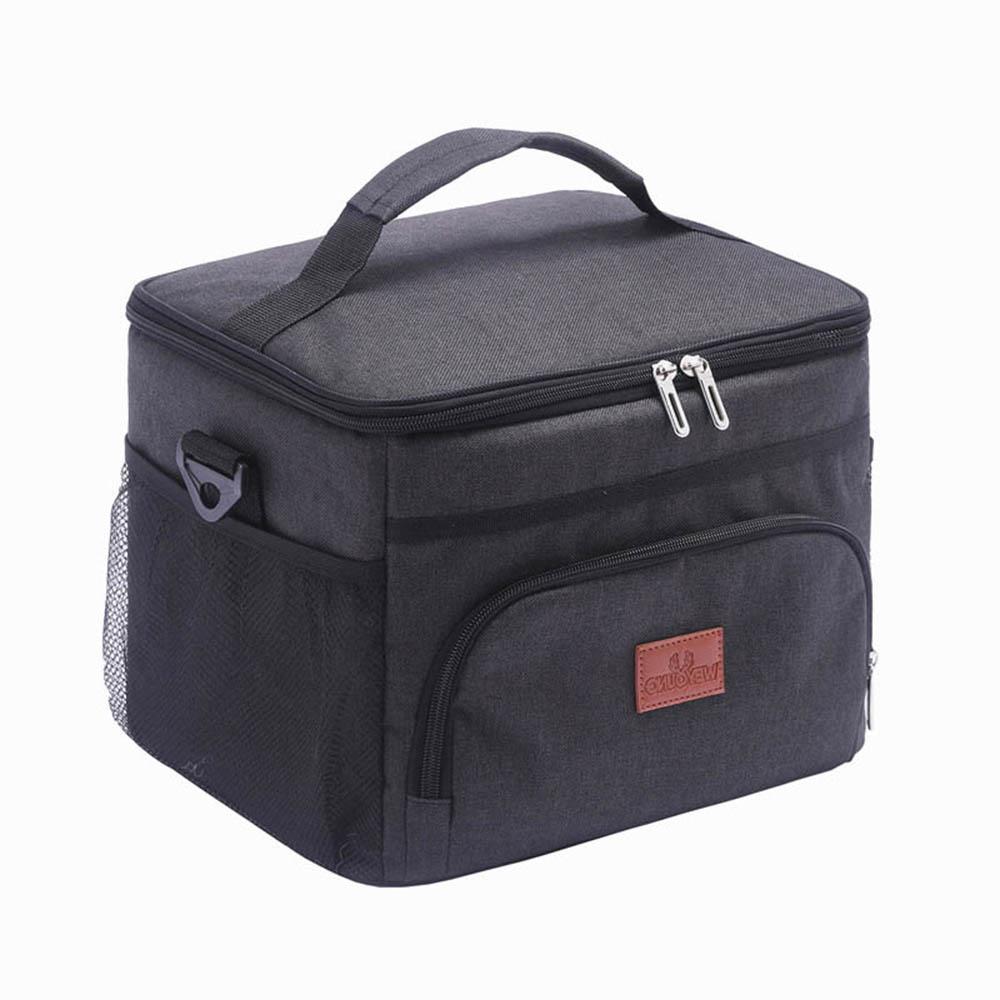 15L Picnic Bag Lunch Box For Men Women Portable Soft Lunchbox Leakproof With Adjustable Shoulder Strap For Work Picnic Travel