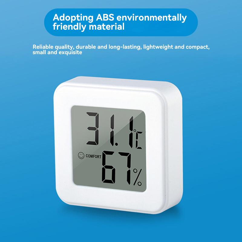 Домашний термометр Цифровой гигрометр Комнатный термометр Быстрое обновление Гигрометр Монитор температуры и влажности Высокая точность