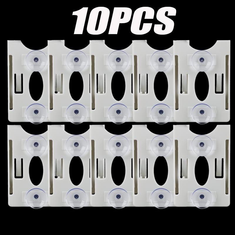 Прозрачный защитный держатель для карточки с парковочным ID на лобовое стекло автомобиля, крепежные клипсы, держатели для автокарточек, билетов, клипса на присоске, 1-10 шт.