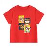Paw Patrol Children Tshirt Cartoon Chase Skye Short Sleeves Top Tees Fashion Anime Girls Boys Shirts Kids Summer Clothes Gift